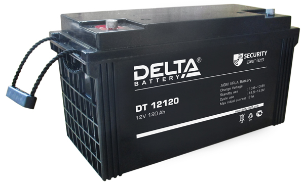Аккумулятор Delta DT 12120 12В/120Ач